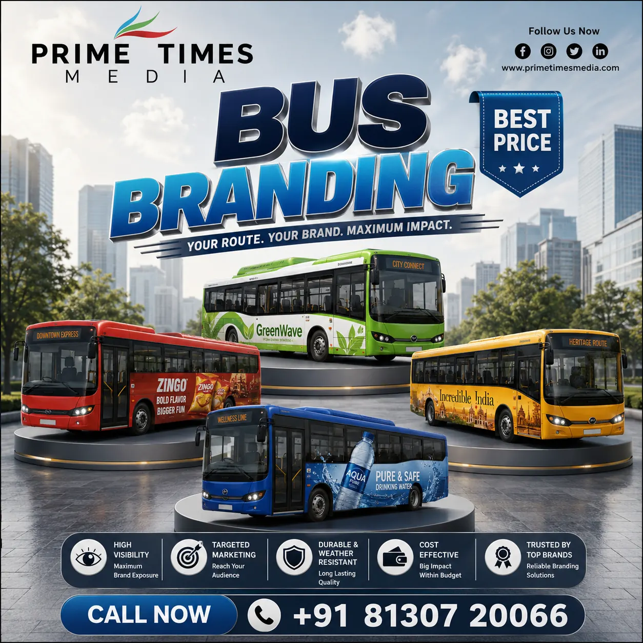 Bus Branding in Gujarat